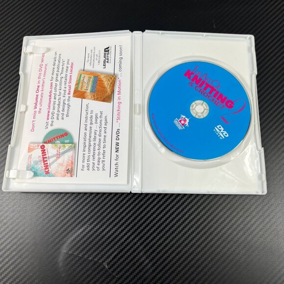 The Art Of Knitting and Crochet 2 (DVD 2005) TriCoast Studios Felting Yarn - Picture 3 of 7